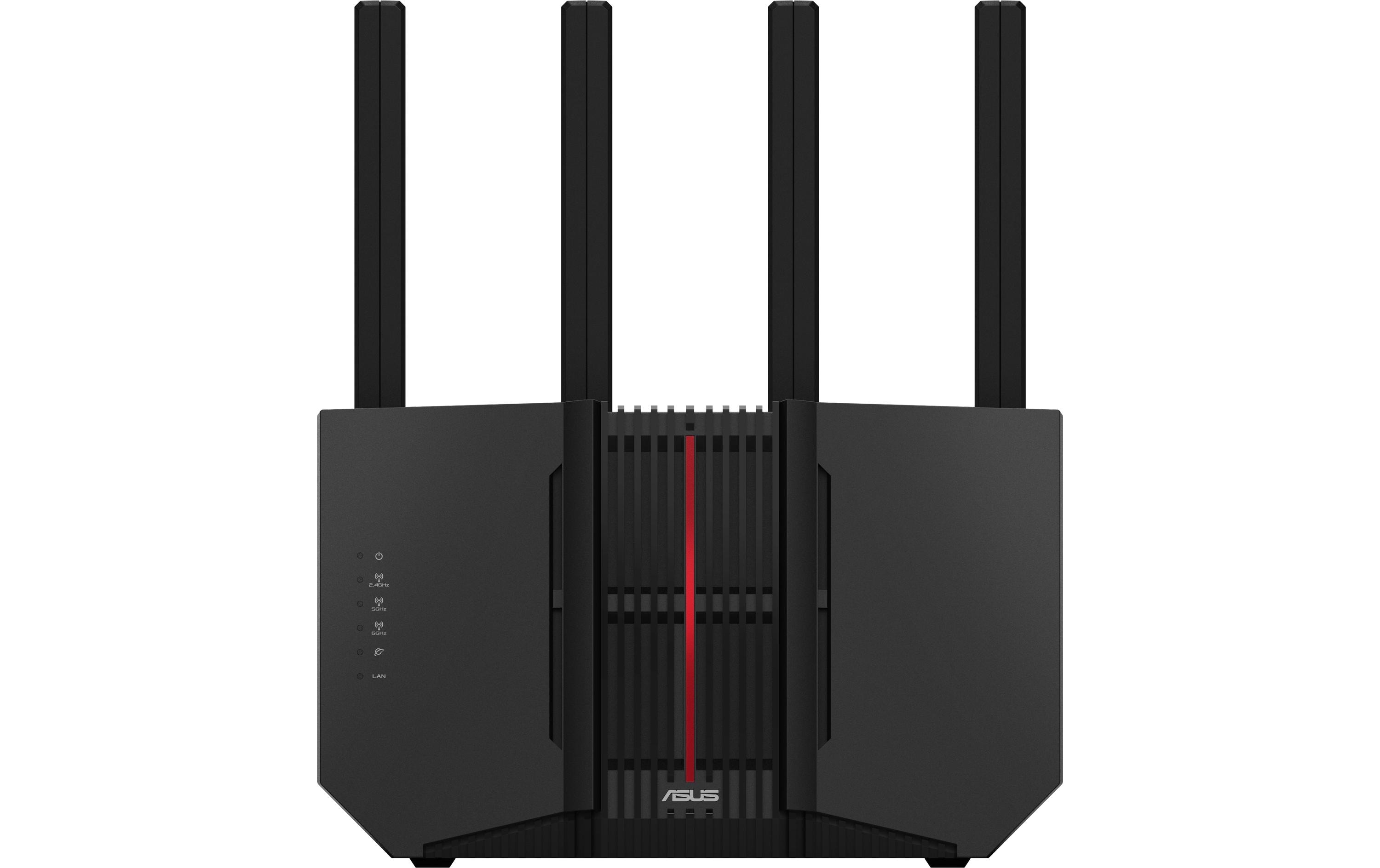 ASUS RT-BE92U Tri-Band WiFi 7 Router WiFi 7, 4K-QAM, AiMesh, 10G WAN/LAN