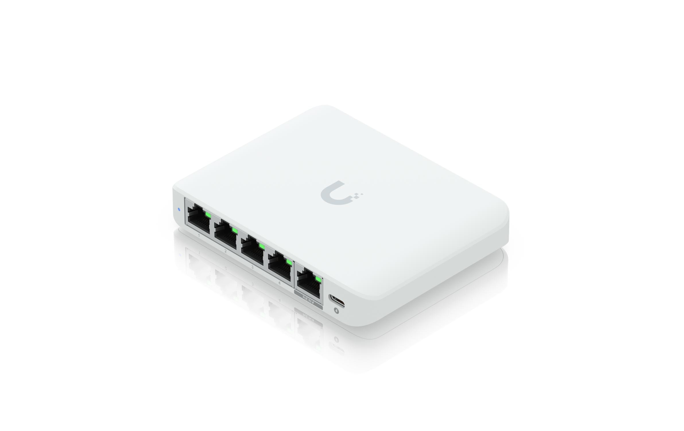 1785875_4 - Mediatech Ubiquiti Unifi Switch USW-FLEX-2.5G-5 5x2.5GE, USB-C&PoE Powered
