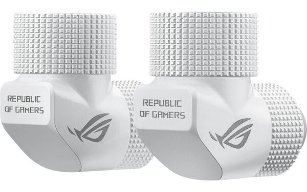 1785886_3 - Mediatech Asus ROG RYUJIN III WB WHT CPU-Wasserblock, 3.5 LCD, 2x Fittings