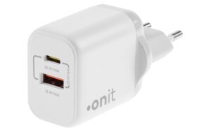 onit GaN-Wandladegerät USB CA 25W weiss