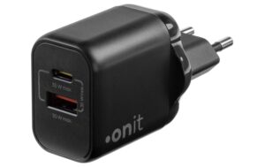 onit GaN-Wandladegerät USB CA 35W schwarz