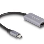 Delock USB-C Adapter zu HDMI 8K mit HDR Funktion Aluminium