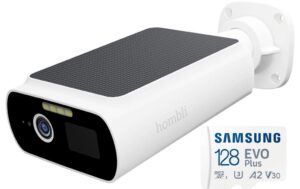 Hombli Smart Solar Cam solar, 2K, inkl. 128GB Samsung micro SD kaufen Schweiz | Mediatech.ch