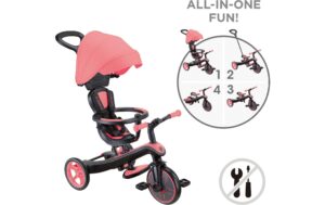 Globber Trike Explorer 4 in 1 Pink