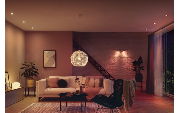1787993_4 - Mediatech Philips Hue White & Col. amb. argenta 2 flg. weiss 2x350lm