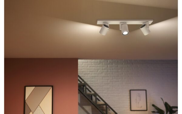 1787994_7 - Mediatech Philips Hue White & Col. amb. argenta 3 flg. weiss 3x350lm