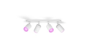 Philips Hue White & Col. amb. Fugato 4 flg. weiss 4x350lm