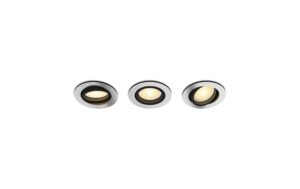 Philips Hue White amb Milliskin Einbauspot rund aluminium 3x350lm kaufen Schweiz | Mediatech.ch