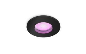Philips Hue White & Col. amb. Xamento Einbauspot schwarz 350lm