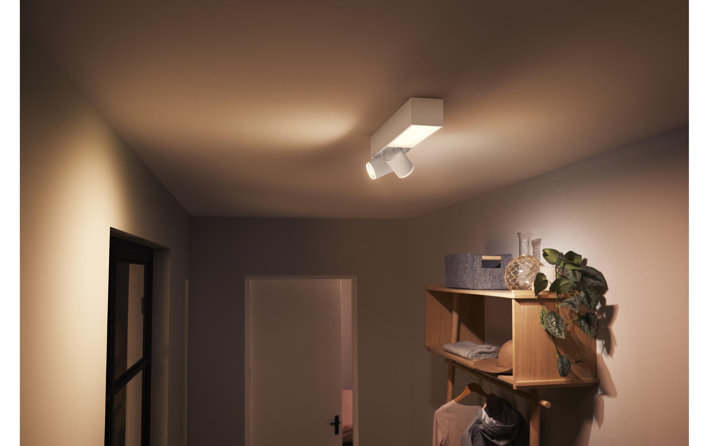 1788022_8 - Mediatech Philips Hue White & Col. amb Centris Cross Spot 2 flg. weiss 1560lm