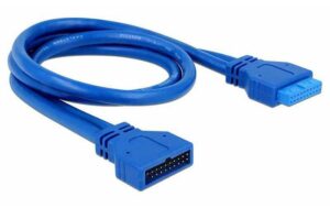 178935 - Mediatech Delock 82943 USB 3.0 Pinheader Verlängerung Stecker / Buchse, Kabellänge 45 cm. kaufen Schweiz | Mediatech.ch