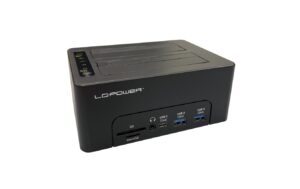 LC-Power LC-DOCK-C-MULTI-HUB USB 3.2, schwarz, USB-HUB