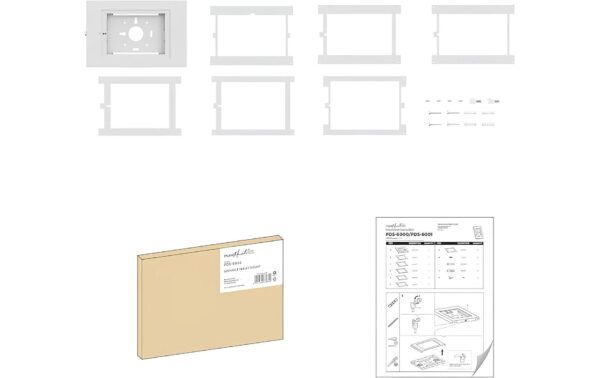 PureMounts PDS-6001 Tablet Wandhalterung Weiss