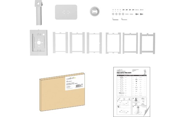 PureMounts PDS-6011 Tablet Standfuss Weiss