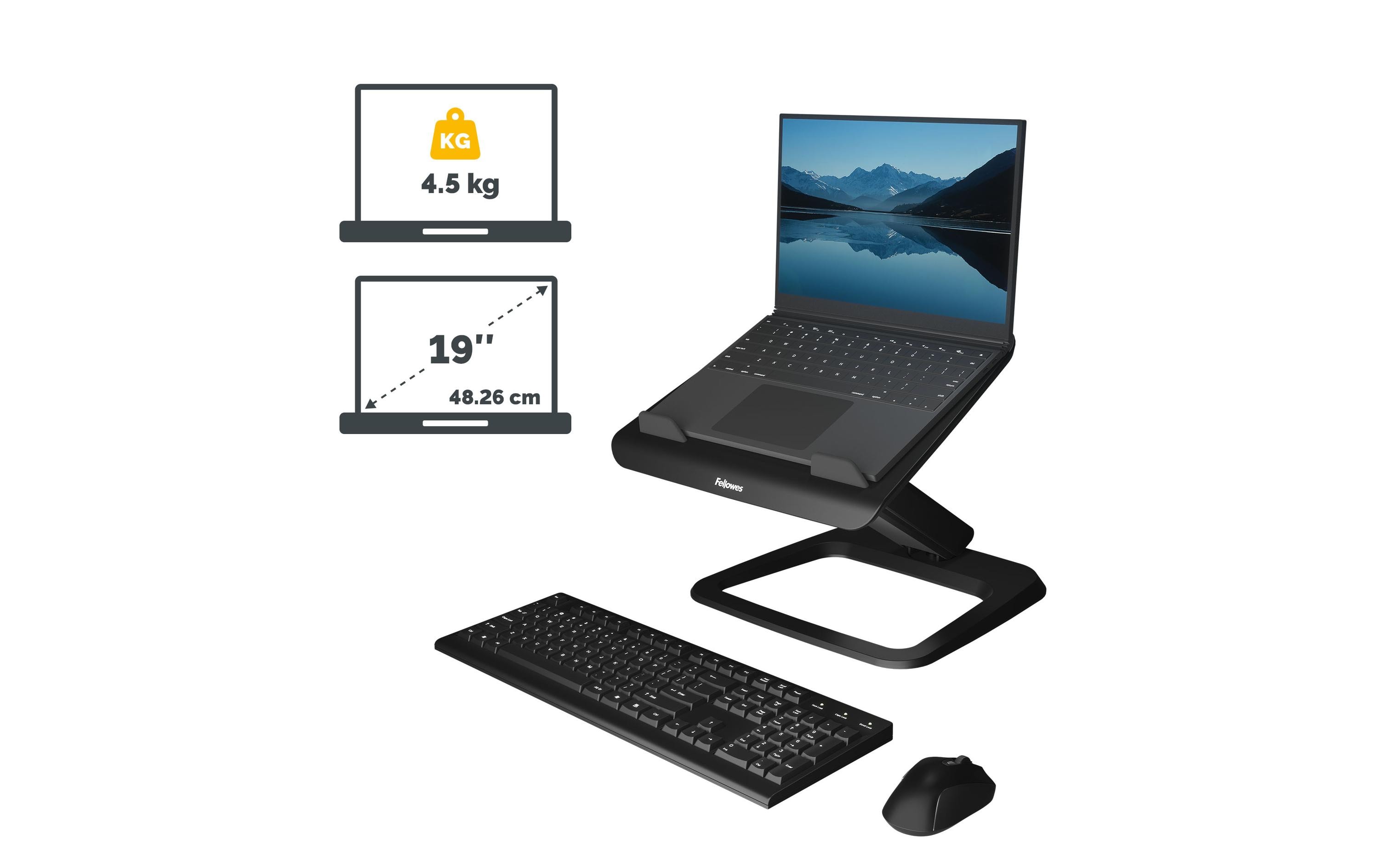 1789981_8 - Mediatech Fellowes Laptop Ständer Hana schwarz