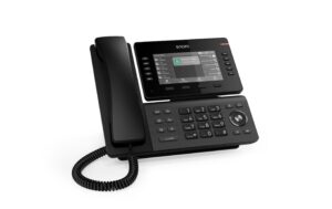 Snom D815W Schwarz SIP-Tischtelefon, Dual-Band Wi-Fi