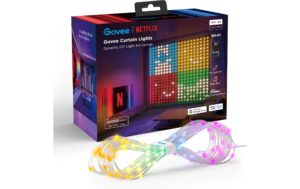 1791699 - Mediatech Govee Govee Curtain Lights RGBIC, 400 LED's, 1.5x1.5m