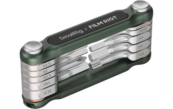 SmallRig 10-in-1 Folding Wrench Set with Multiple Angle Positioning (Green) kaufen Schweiz | Mediatech.ch