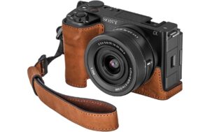 SmallRig Leather Case Kit for Sony ZV-E10 II (Brown)