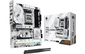1793828 - Mediatech ASRock X870 STEEL LEGEND WIFI, ATX, AM5 AMD X870, AM5, 4x DDR5, 1x PCI-E 5.0 kaufen Schweiz | Mediatech.ch