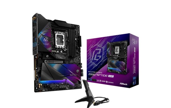1793862 - Mediatech ASRock Z890 RIPTIDE WIFI, ATX Intel Z890, LGA1851, 4x DDR5, 1x PCI-E 5.0 kaufen Schweiz | Mediatech.ch