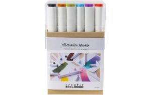 Creativ Company Zeichenmarker assortiert 1+ 8mm, 24 Stück