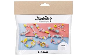 Creativ Company Mini Bastelset Schmuck Halskette, Armbänder, Ohrringe