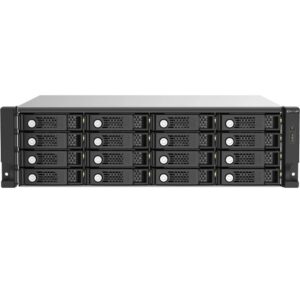 QNAP 16-bay 3U Rackmount SAS 12Gbps JBOD Erweiterungseinheit, redundantes Netzteil