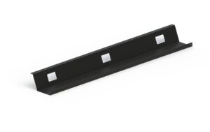 Actiforce Kabelwanne Fix, schwarz 1150mm