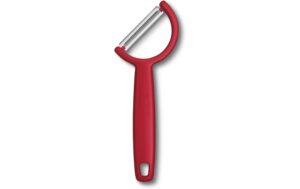 Victorinox Sparschäler Rho gerade, einschneidig, rot
