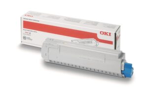 Toner Yellow zu OKI MC861-Serie 44059253, 10'000 A4 Seiten