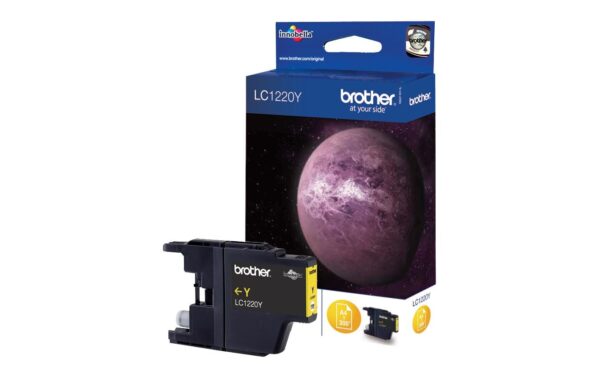 Tinte Brother LC-1220Y, yellow 300 Seiten kaufen Schweiz | Mediatech.ch