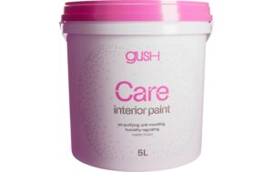 Gush Care Wandfarbe 5L Leinen Luftreinigend, Anti Schimmel, VOC-Frei