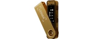 Ledger Nano S Plus - Gold Hardware Crypto Wallet