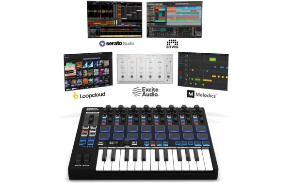 1796863_8 - Mediatech Reloop Keypad Pro 25-Tasten USB-Midi Keyboard, DAW-Controller