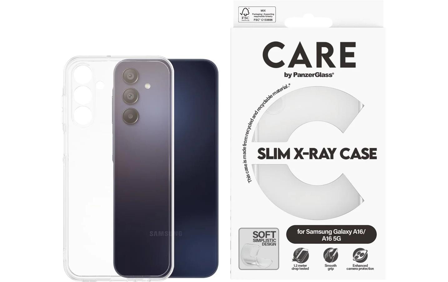 CARE Backcover Fashion X-Ray Soft Basic fürs Samsung Galaxy A16