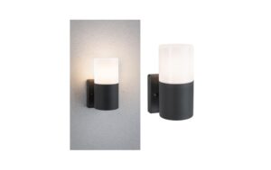 Paulmann Aussenwandleuchte Tubs IP44 max. 15W 230V Grau matt Metall, Kunststoff kaufen Schweiz | Mediatech.ch
