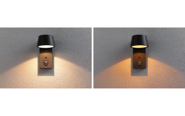 1798485_7 - Mediatech Paulmann LED Aussenwandleuchte Capera Tunable Warm 6W 450lm 230V 98° Anthrazit