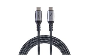 onit Thunderbolt5-Kabel C-C schw/gr 0.5m 240W / 80Gbps / 16K@60Hz / PD3.1 / Coax kaufen Schweiz | Mediatech.ch