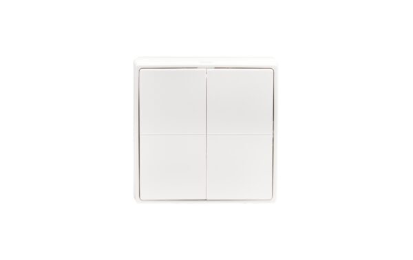 Shelly BLU Wall switch 4 weiss, stand alone