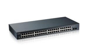 ZyXEL GS1900-48 v2, 48Port-Switch, Gigabit Rack 19, Web-managed, internes NT kaufen Schweiz | Mediatech.ch