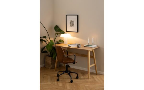 1799288_3 - Mediatech AC Design Bürotisch Barnett brau 120x60x75 cm (LxBxH) Eiche
