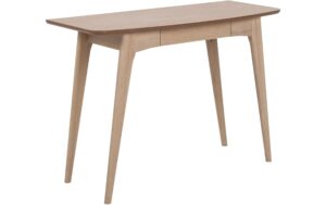 AC Design Bürotisch Woodstock Eich weiss 105x45x74 cm (LxBxH) Eiche
