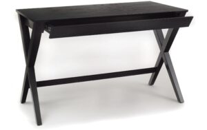 AC Design Bürotisch Writex schwarz 120x60x75 cm (LxBxH) Lackeiche kaufen Schweiz | Mediatech.ch