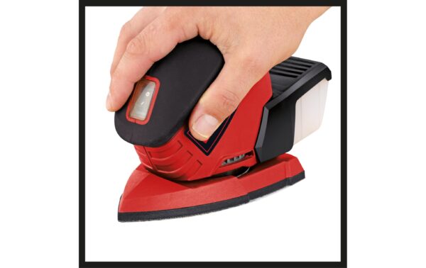 180015_4 - Mediatech Einhell Multischleifer TE-OS 1320 Schleifplatte mit Klettsystem, Kletthaftung