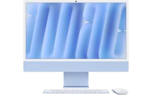 24 iMac (M4, 2 Ports), 8C/8C, Blau 16GB, 256GB, NoGbE, MM, MK TID, CH
