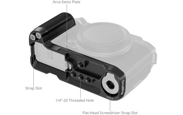 SmallRig L-Shape Mount Plate for FUJIFILM X-M5 Black