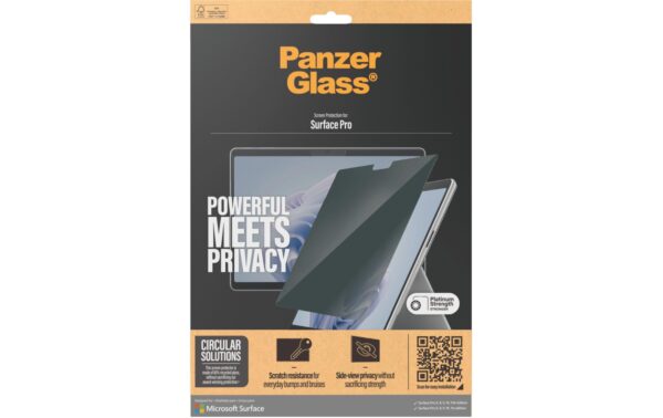 1801637 - Mediatech PanzerGlass Privacy, UWF Surface Pro X / 8 / 9 / 10 / 11