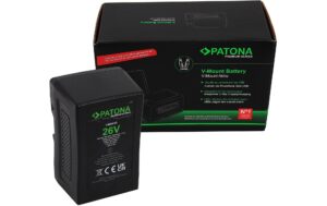 PATONA Premium Akku V-Mount 26V 302Wh f. LED-Lampen und Videokameras