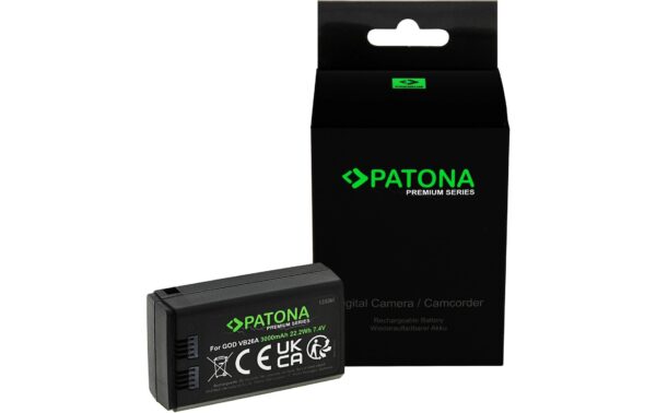 PATONA Premium Akku GODOX VB26 f. Godox VB26 VB26A V850III V1 kaufen Schweiz | Mediatech.ch